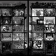 28 artists, 28 quarantine interpretations. Two posters. This is the black and white version.